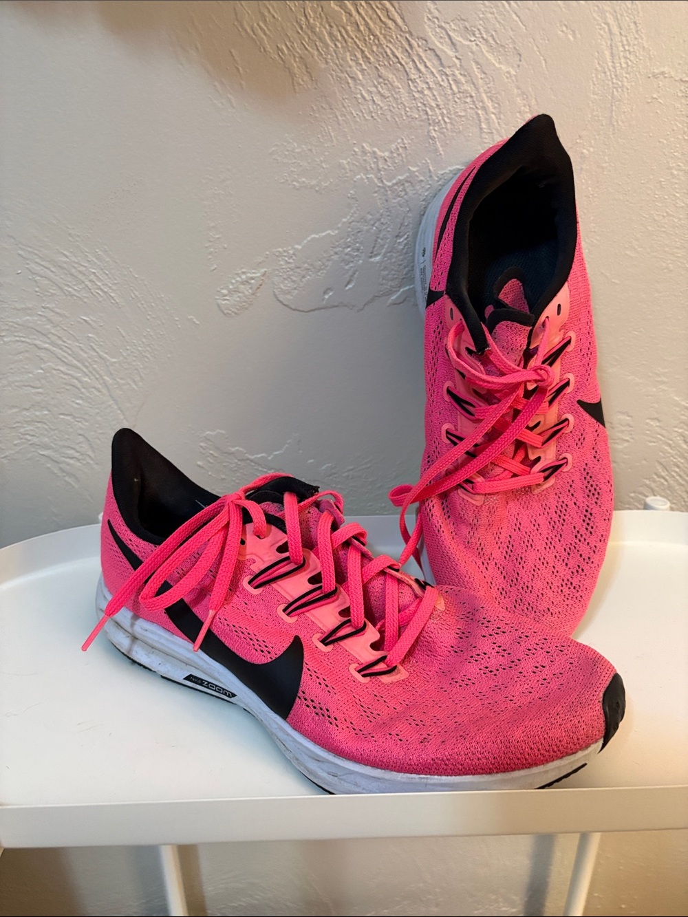 Nike Women’s Pink and Black Athletic Running Shoes